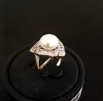 Nhẫn Ngọc Trai CHNT12